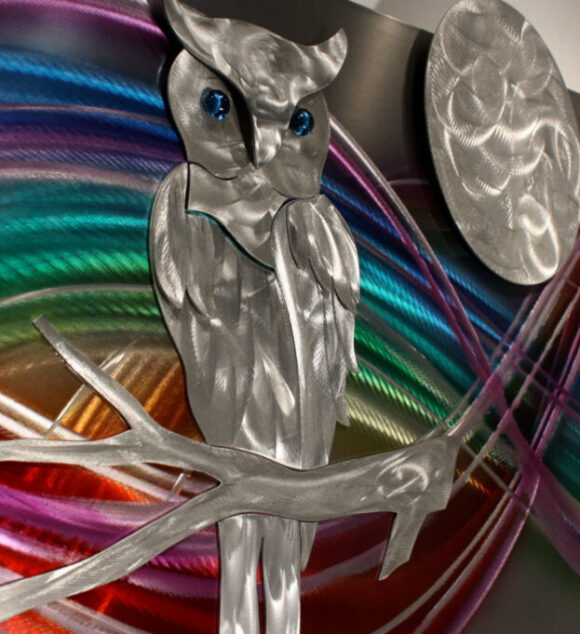 contemporary-multi-panel-metal-wall-art-owl-sculpture-painting-5