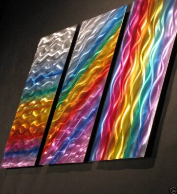 modern-art-multi-panel-rainbow-painting-on-metal-4