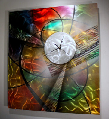 wilmos-kovacs-colorful-modern-abstract-metal-sculpture-rainbow-wall-clock-w827-13