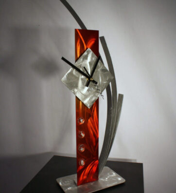 alex-kovacs-modern-metal-art-mantel-clock-abstract-sculpture-decor-442-12