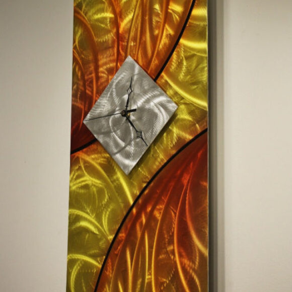 wilmos-kovacs-abstract-painting-on-metal-sculpture-home-decor-wall-clock-w352-6