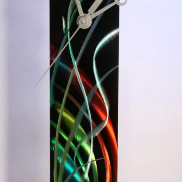 wilmos-kovacs-abstract-painting-on-metal-sculpture-rainbow-art-wall-clock-w953-4