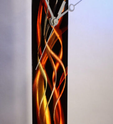 wilmos-kovacs-abstract-painting-on-metal-sculpture-rainbow-art-wall-clock-w954-6