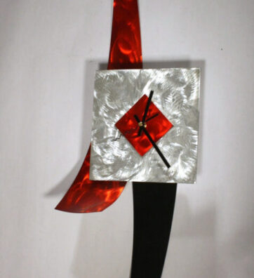 wilmos-kovacs-modern-painting-on-metal-sculpture-abstract-art-decor-wall-clock-w972-2