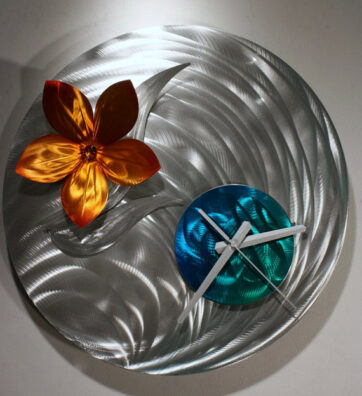 wilmos-kovacs-modern-painting-on-metal-sculpture-abstract-art-decor-wall-clock-w973-2