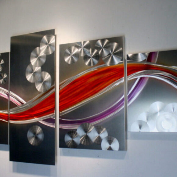 wilmos-kovacs-original-art-metal-sculpture-abstract-art-decor-rainbow-painting-w819-2