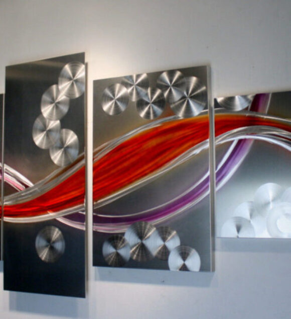 wilmos-kovacs-original-art-metal-sculpture-abstract-art-decor-rainbow-painting-w819-2